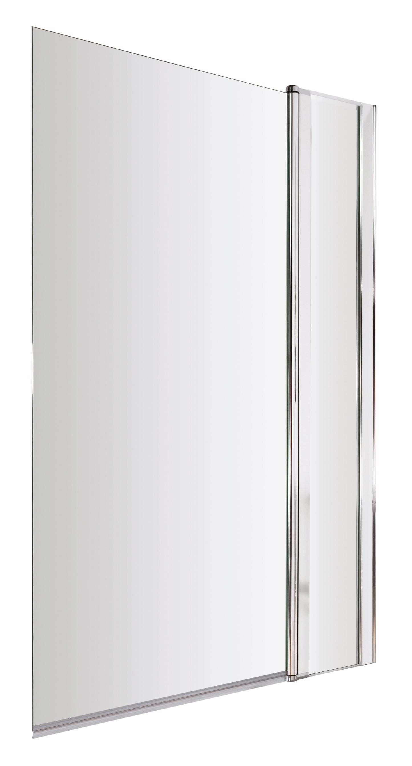 NUIE Square Bath Screen With Fixed Panel