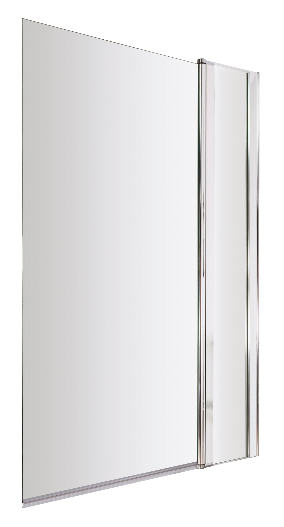 NUIE Square Bath Screen With Fixed Panel