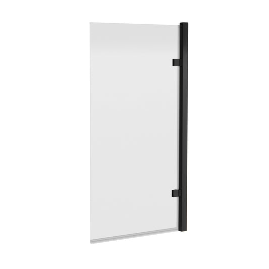 NUIE Square Hinged Bath Screen - 8mm