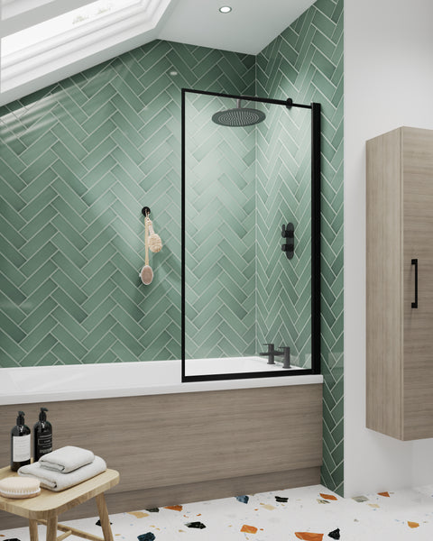 NUIE Outer Framed Bath Screen