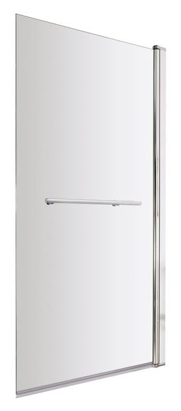 NUIE Square Bath Screen With Rail