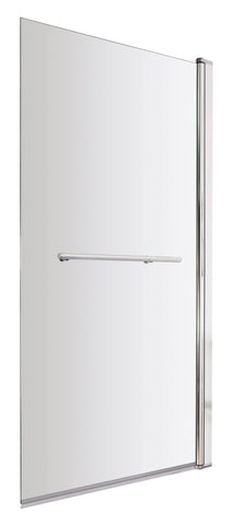 NUIE Square Bath Screen With Rail