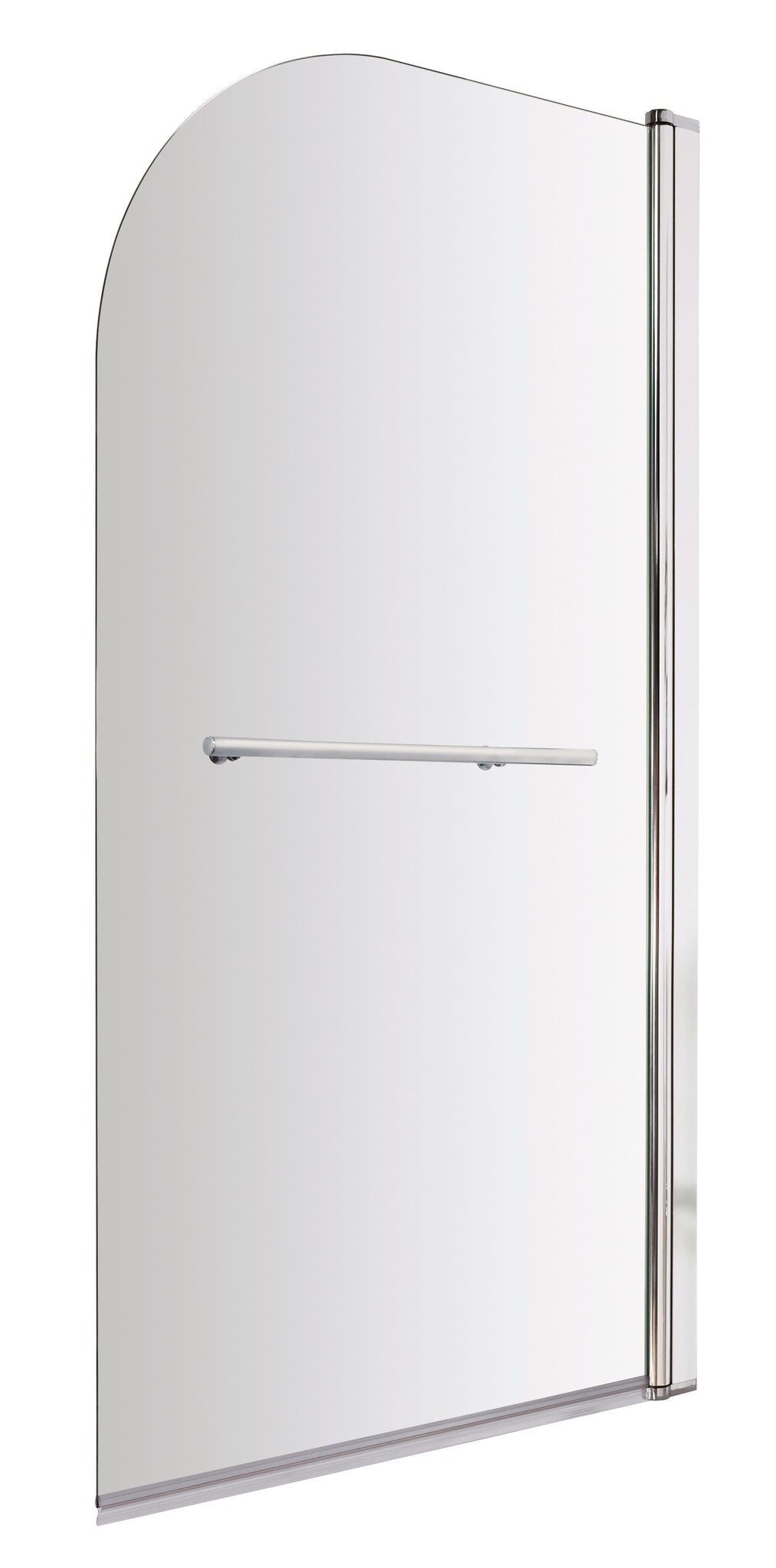 NUIE Round Bath Screen With Rail