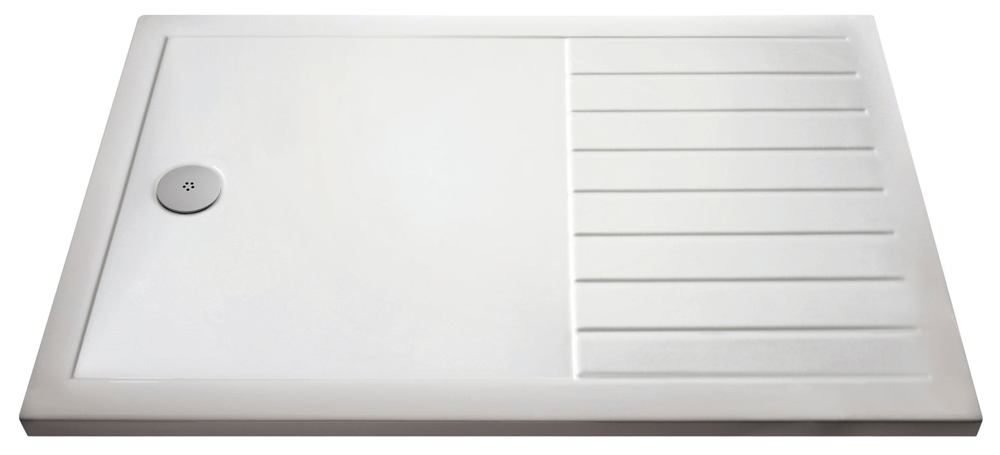 NUIE Rectangular Walk-In Shower Tray 1600 x 800