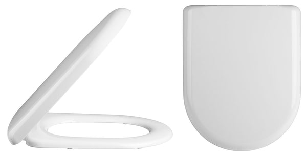 NUIE D Shaped Soft Close Toilet Seat