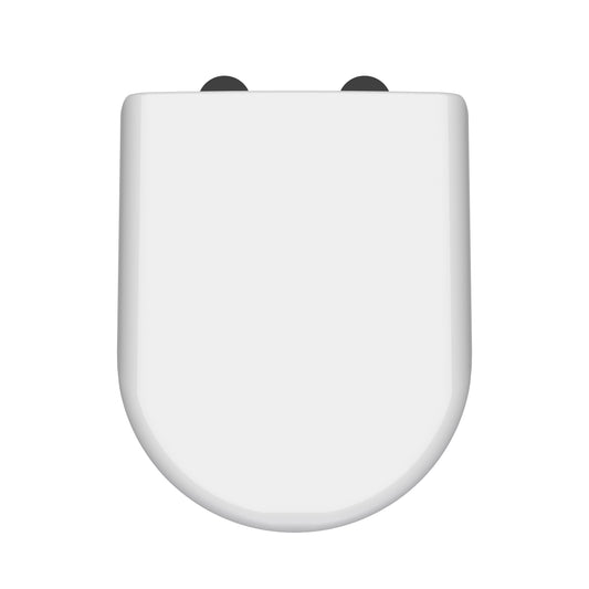 NUIE D Shaped Soft Close Toilet Seat