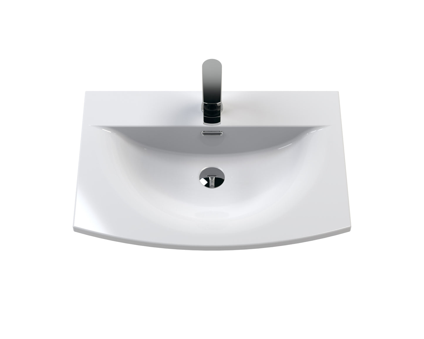 Hudson Reed 600mm Wall Hung 2 Drawer Unit & Basin 4