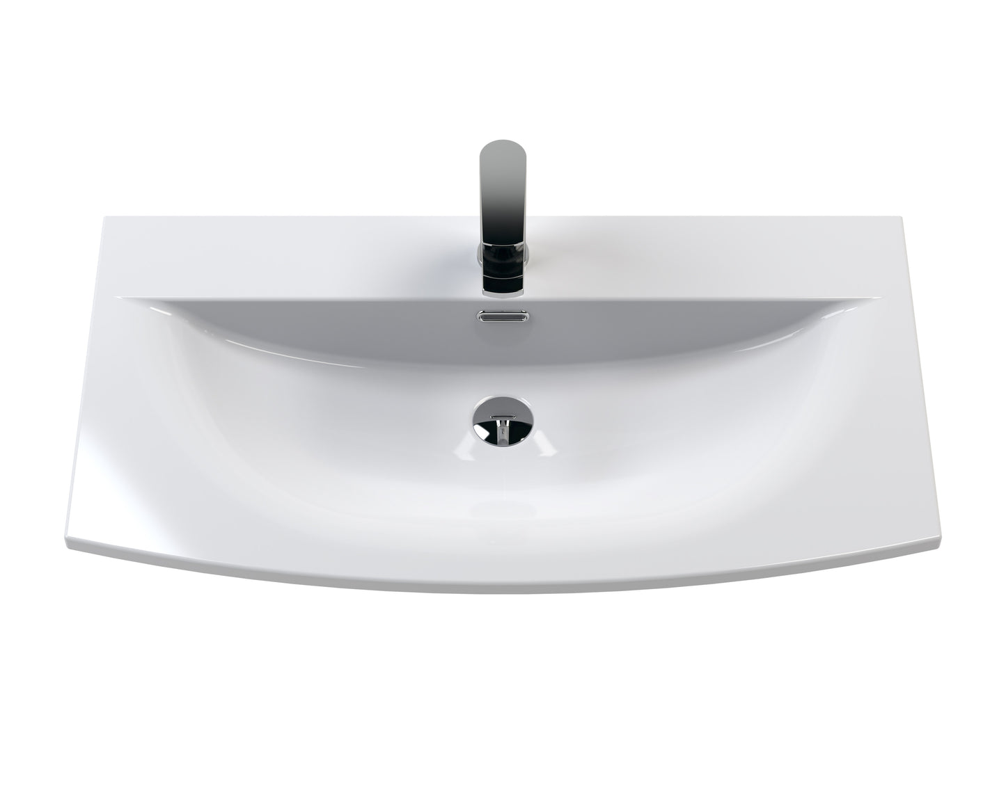Hudson Reed 800mm Wall Hung 2 Drawer Vanity & Basin 4