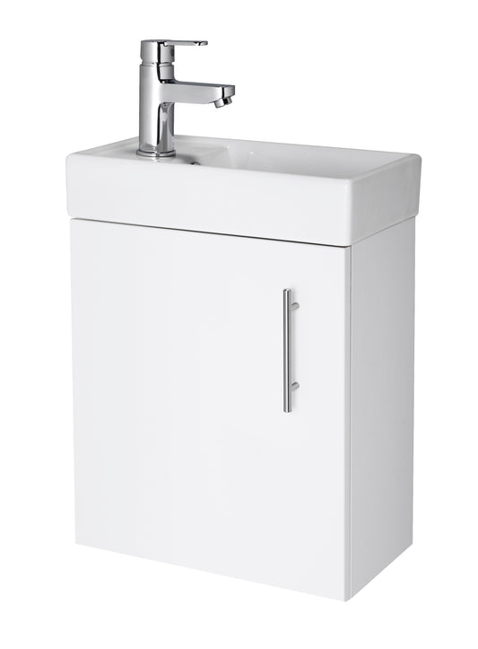 NUIE 400mm Wall Hung Vanity & Basin