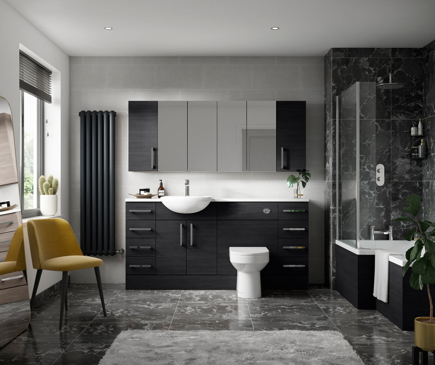 Hudson Reed 600mm Vanity Unit - Compact