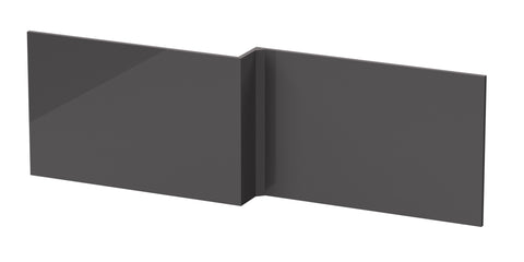 NUIE 1700mm Square Shower Bath Front Panel
