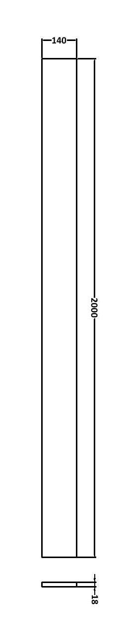 Hudson Reed 2000mm Plinth
