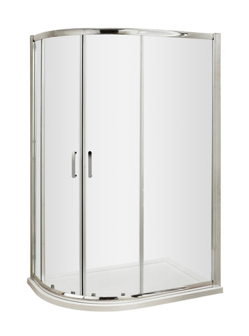 Hudson Reed Pacific 1200 x 800mm Offset Quadrant