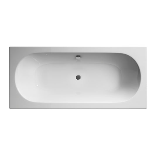 NUIE Round Double Ended Bath 1700 x 750mm