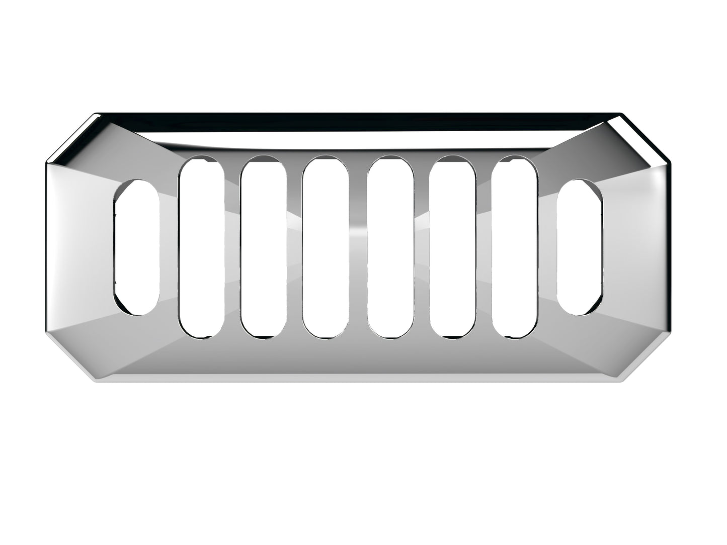 NUIE Carlton Chrome Overflow Cover