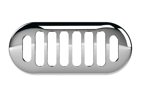 Hudson Reed Chancery Chrome Overflow Cover