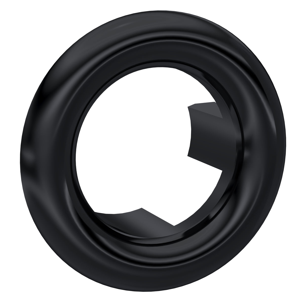NUIE Black Overflow Cover