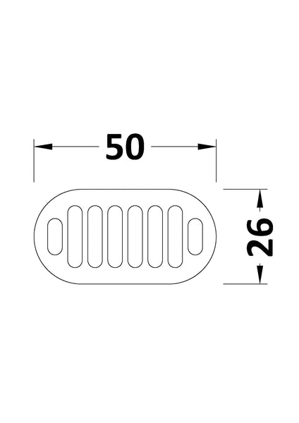 Hudson Reed Chancery Brushed Brass Overflow Cover