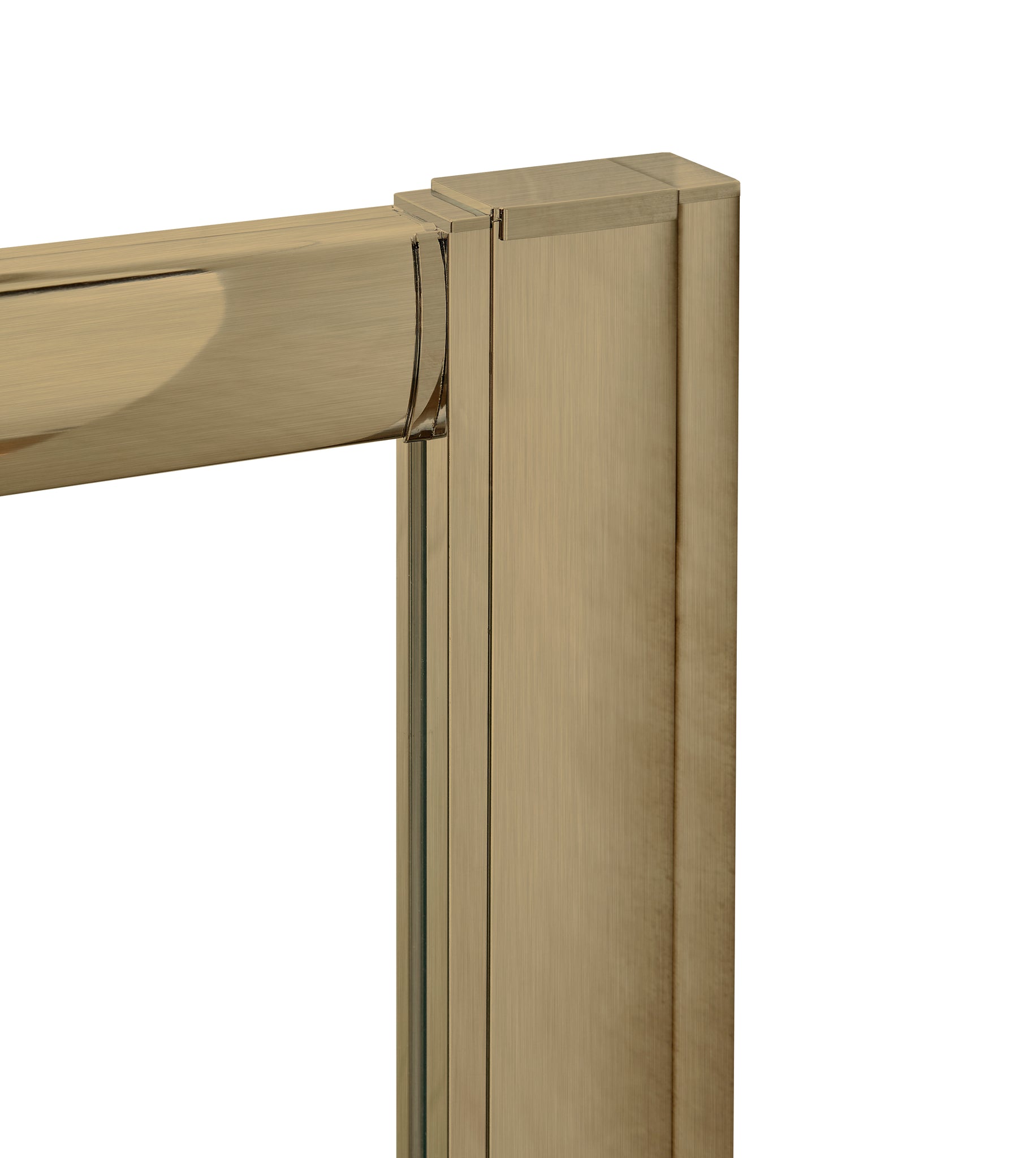 NUIE 1850mm Brushed Brass Profile Extension Kit