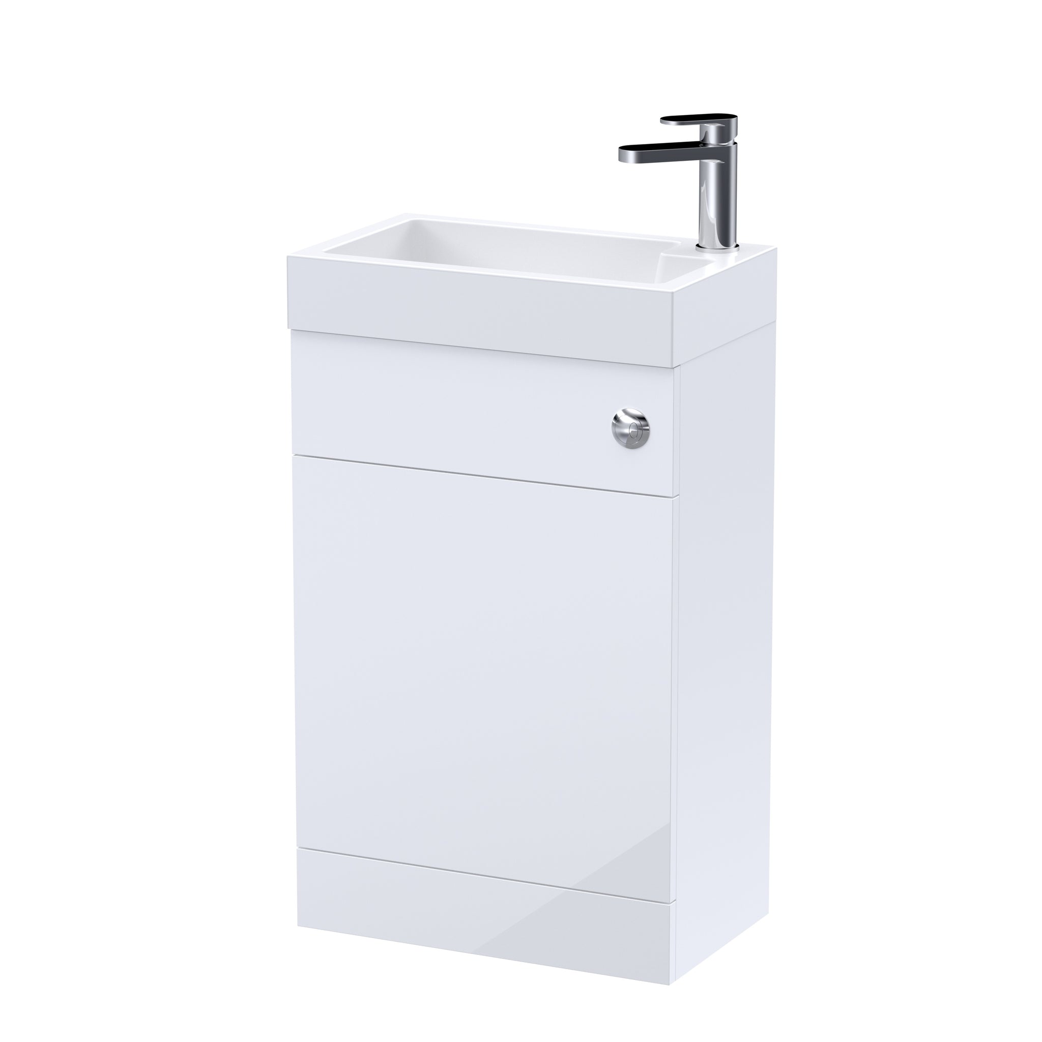 NUIE 500mm Basin & WC Unit