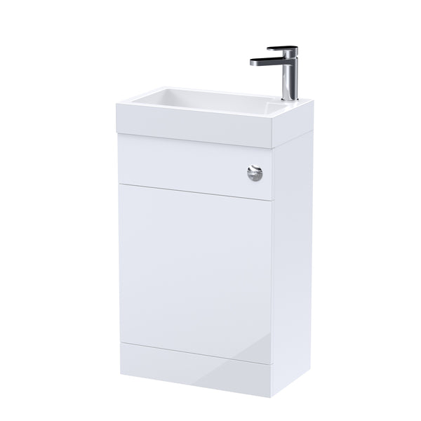 NUIE 500mm Basin & WC Unit