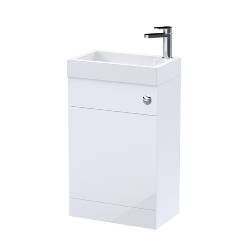 NUIE 500mm Basin & WC Unit