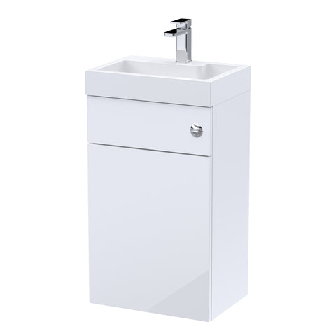 NUIE 500mm Basin & WC Unit