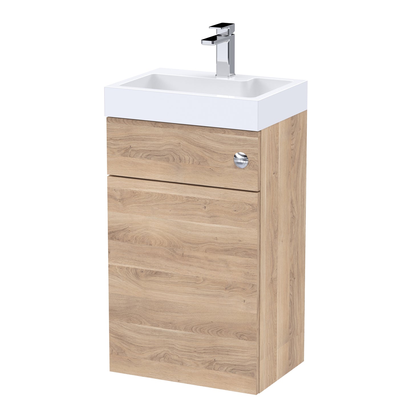 NUIE 500mm Basin & WC Unit