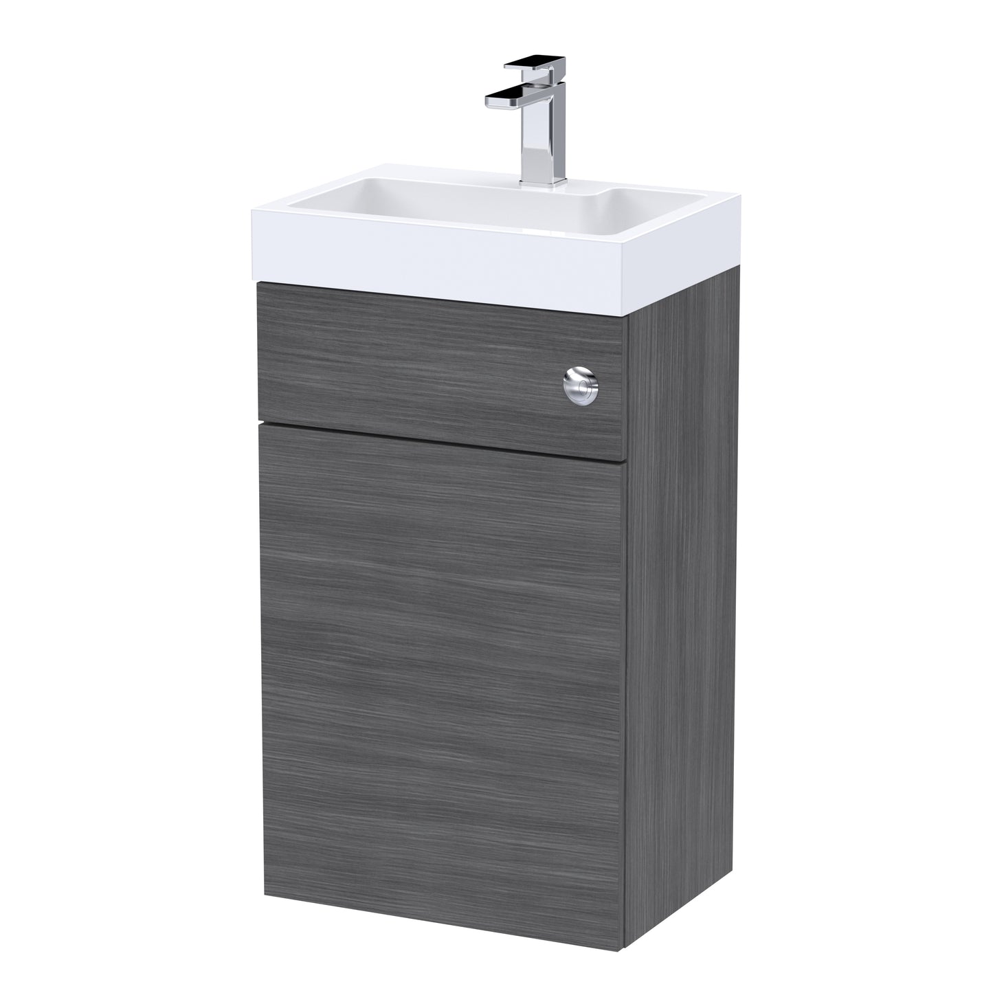 NUIE 500mm Basin & WC Unit