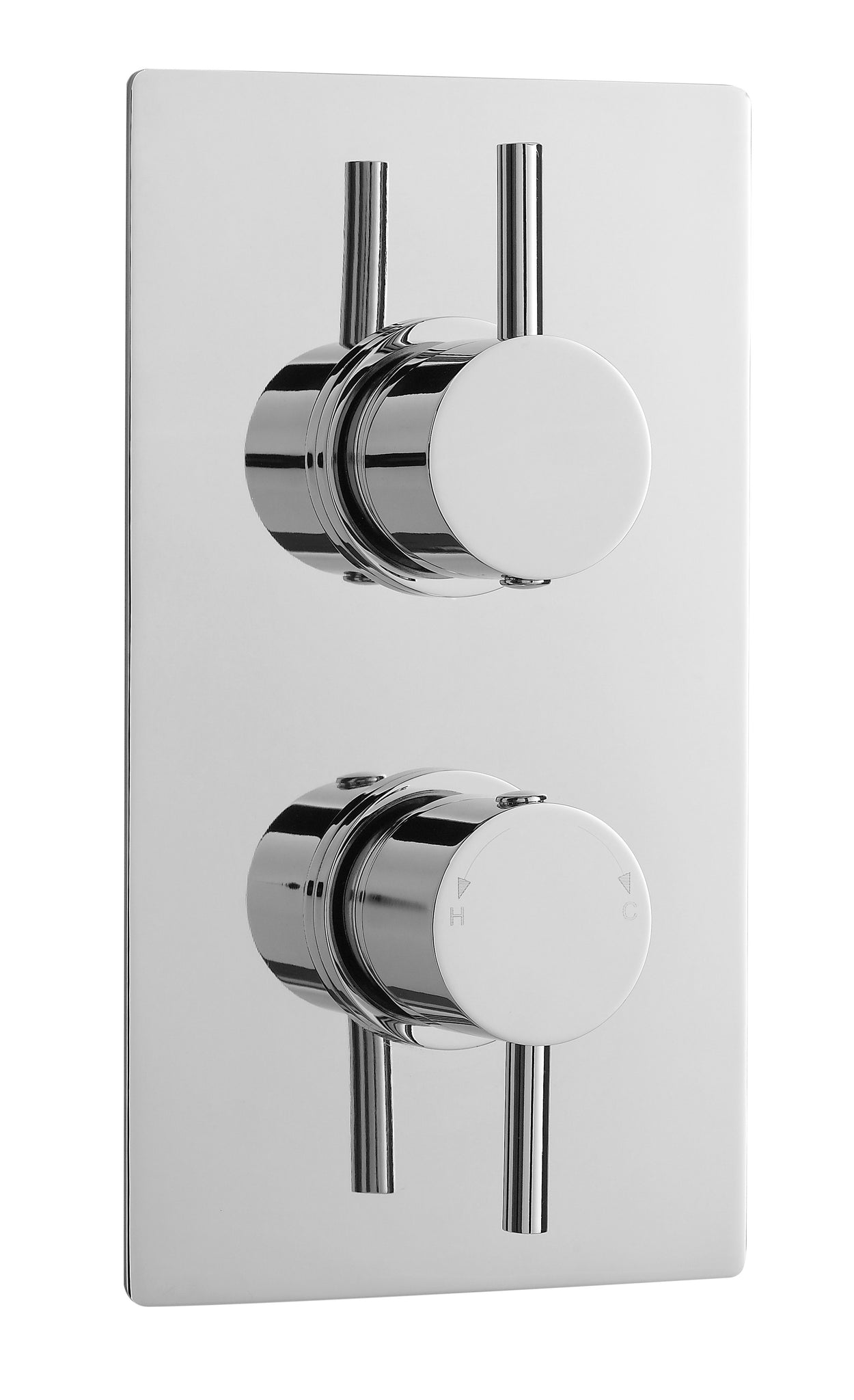 NUIE Twin Thermostatic Shower Valve