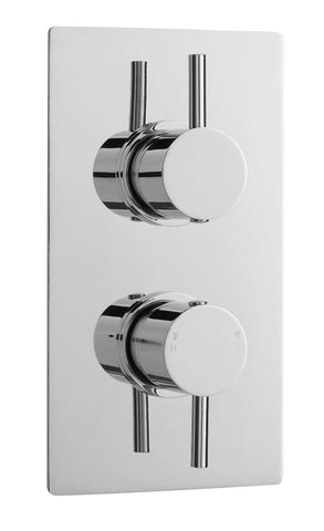 NUIE Twin Thermostatic Shower Valve