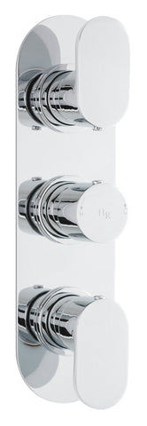 Hudson Reed Triple Thermostatic Shower Valve With Diverter