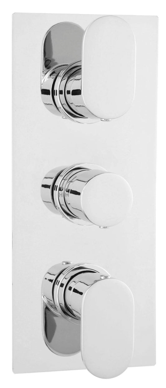 Hudson Reed Triple Thermostatic Shower Valve With Diverter