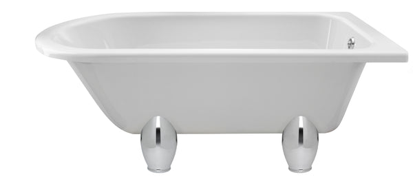 Hudson Reed Freestanding Shower Bath - Deacon Leg Set (1500mm)