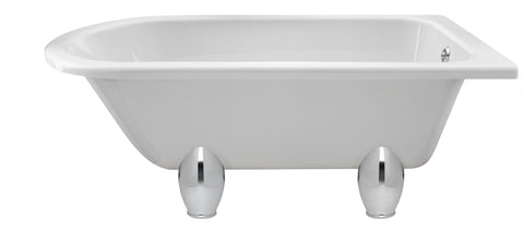 Hudson Reed Freestanding Shower Bath - Deacon Leg Set (1500mm)