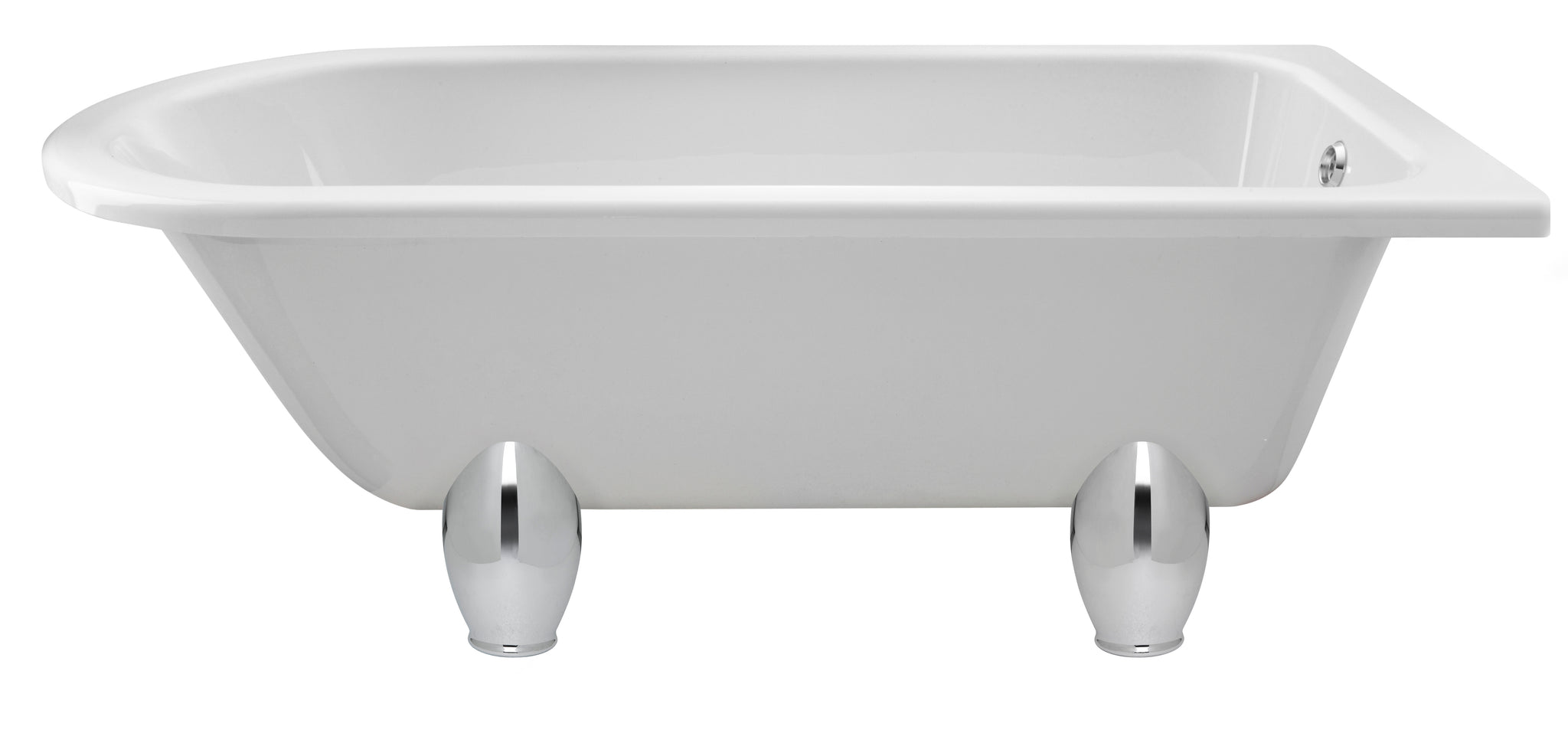 Hudson Reed Freestanding Shower Bath - Deacon Leg Set (1700mm)