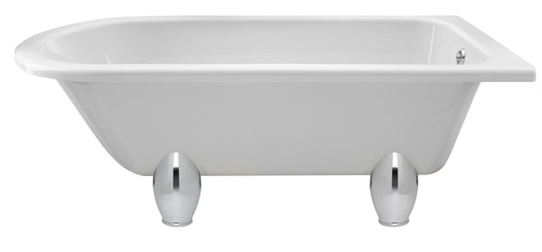 Hudson Reed Freestanding Shower Bath - Deacon Leg Set (1700mm)