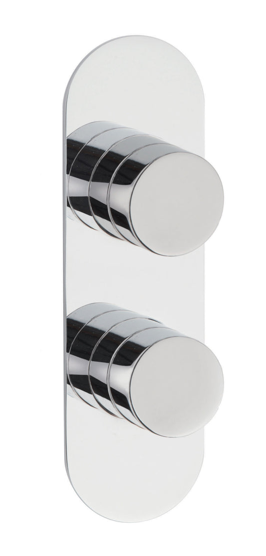 Hudson Reed Twin Thermostatic Shower Valve With Diverter