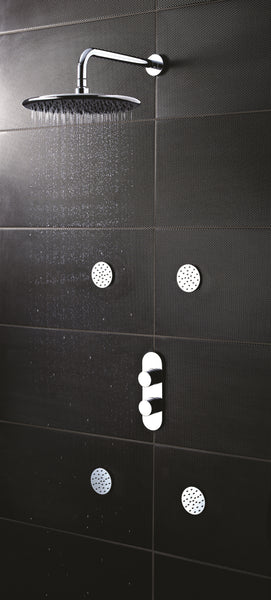 Hudson Reed Twin Thermostatic Shower Valve With Diverter