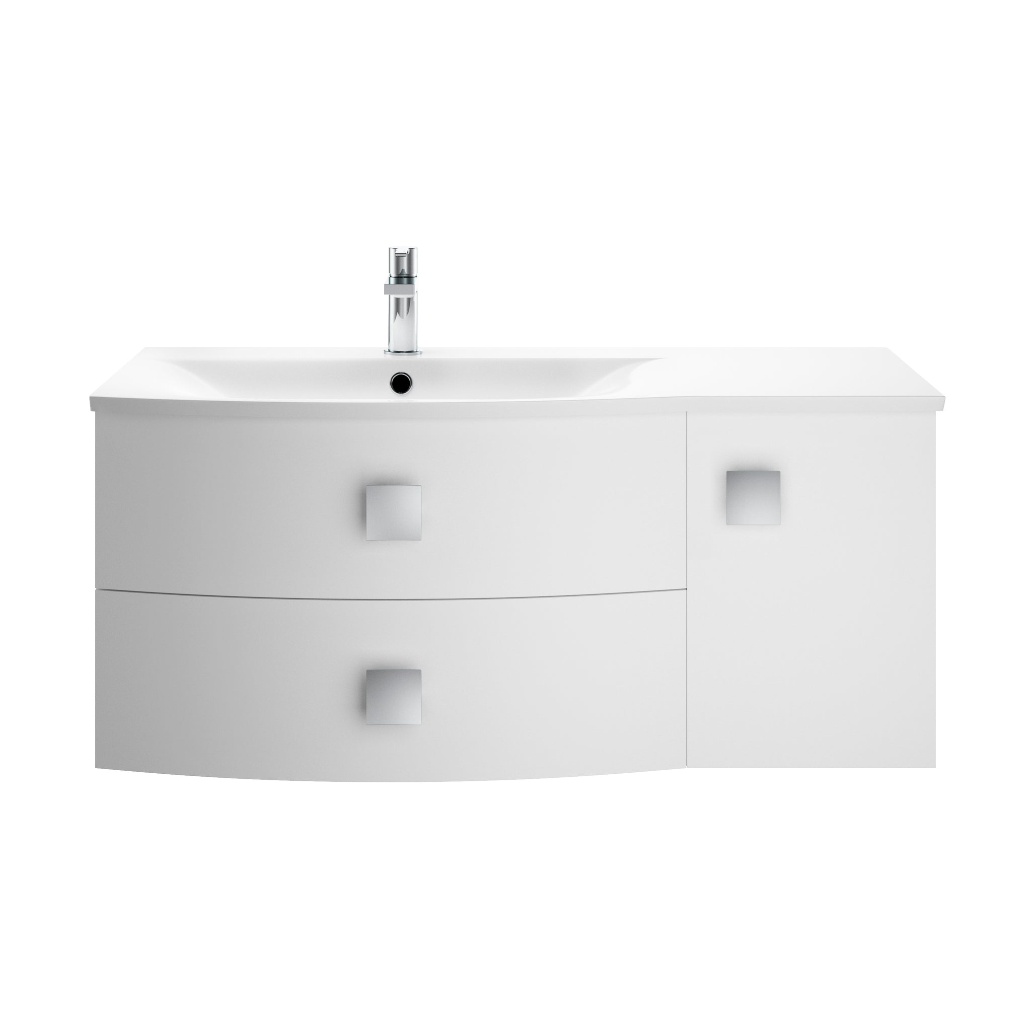 Hudson Reed 1000mm Cabinet & Basin - Left Hand