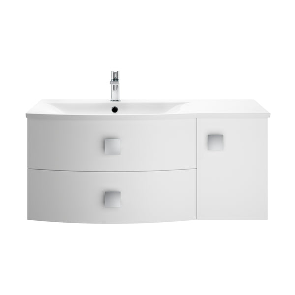 Hudson Reed 1000mm Cabinet & Basin - Left Hand