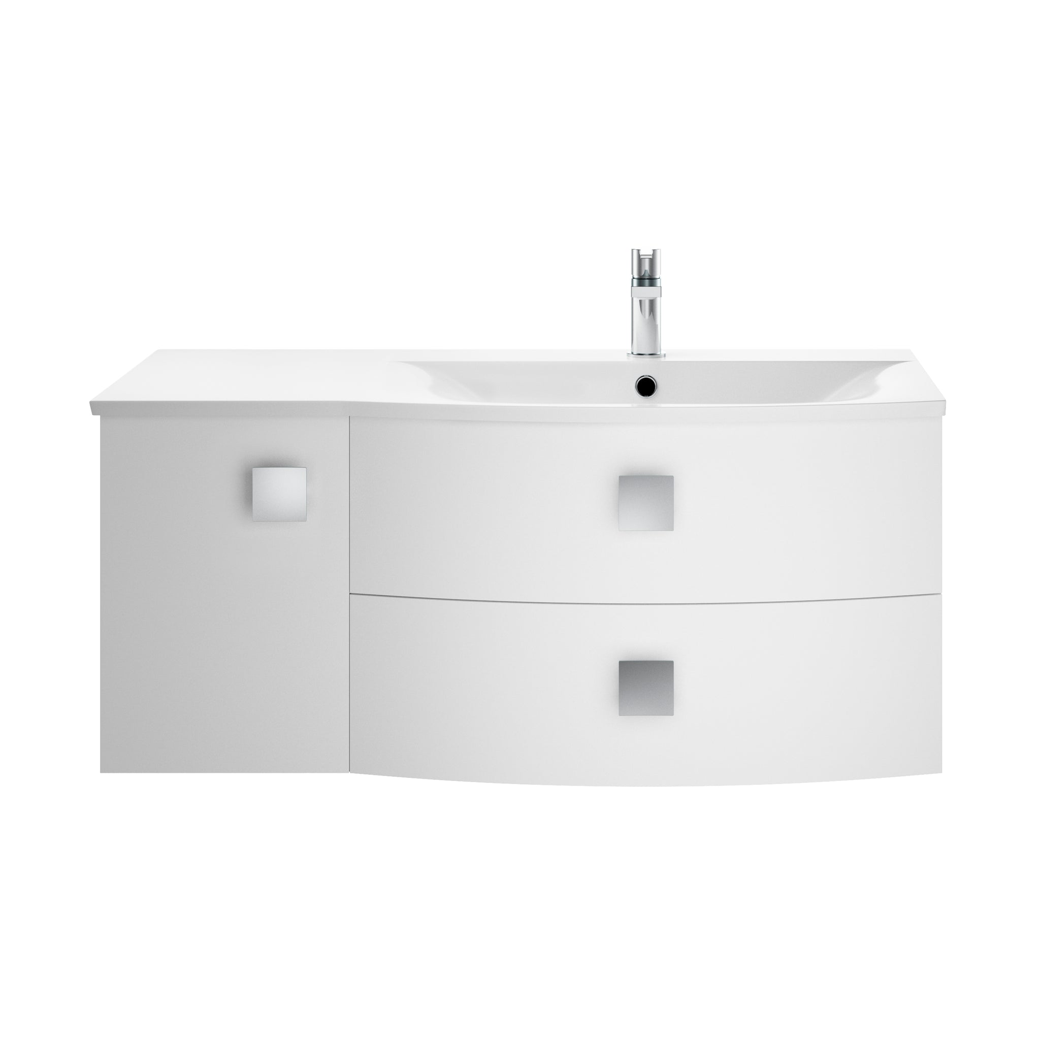 Hudson Reed 1000mm Cabinet & Basin - Right Hand
