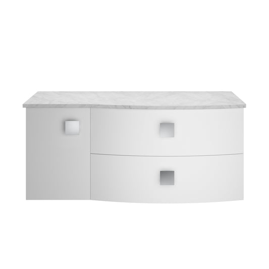 Hudson Reed 1000mm Right Hand Cabinet With Marble Top