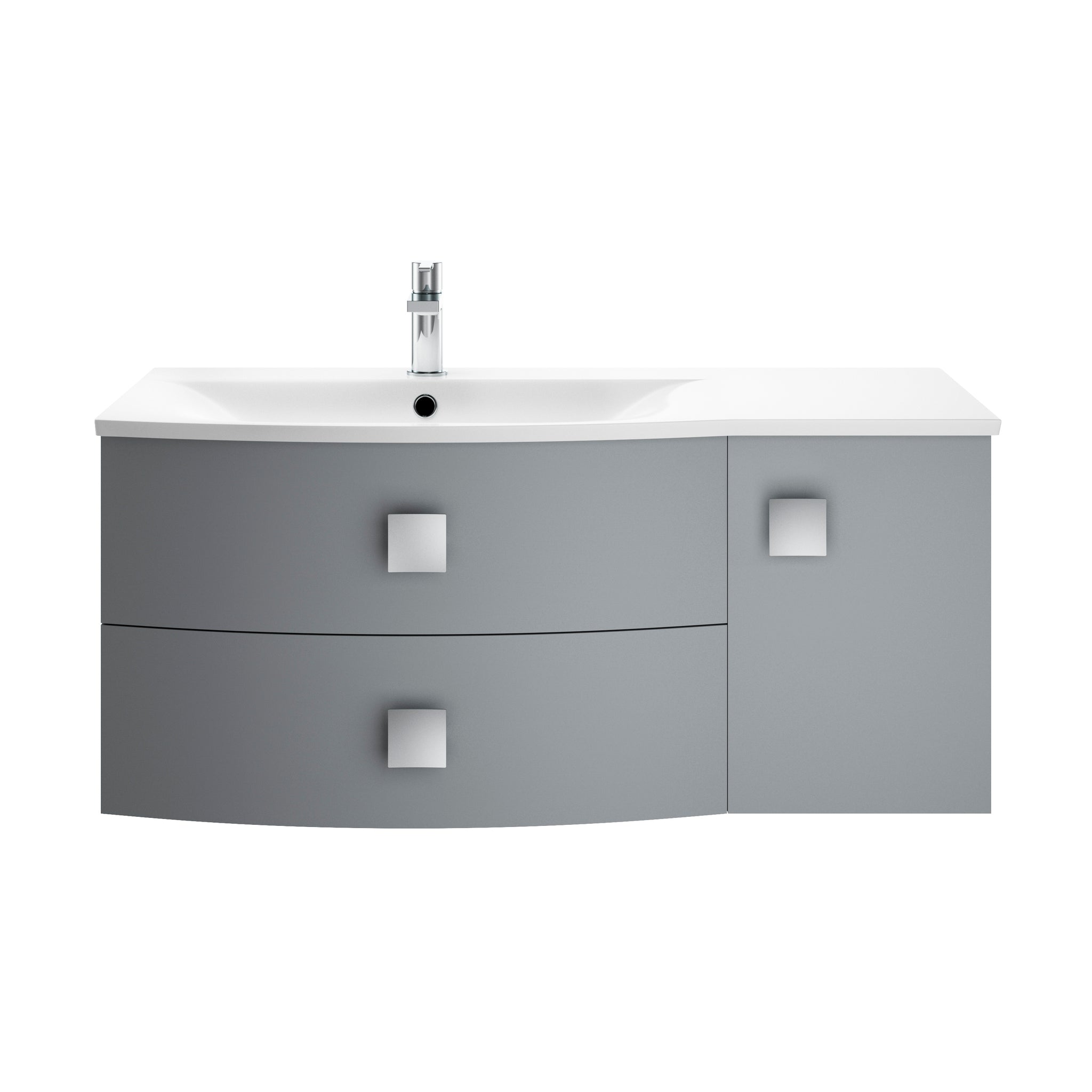 Hudson Reed 1000mm Cabinet & Basin - Left Hand