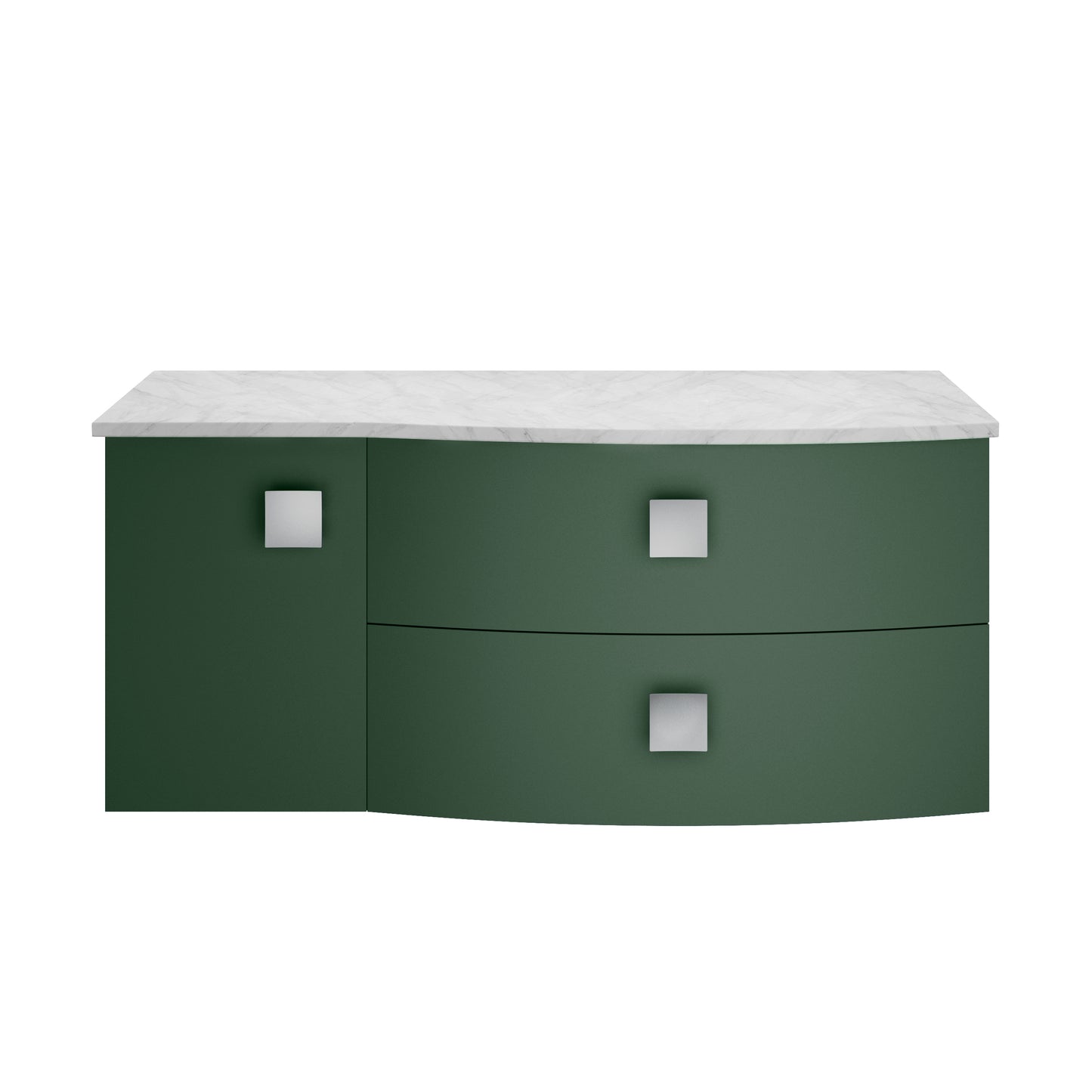 Hudson Reed 1000mm Right Hand Cabinet With Marble Top