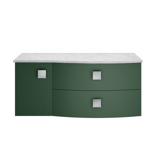 Hudson Reed 1000mm Right Hand Cabinet With Marble Top