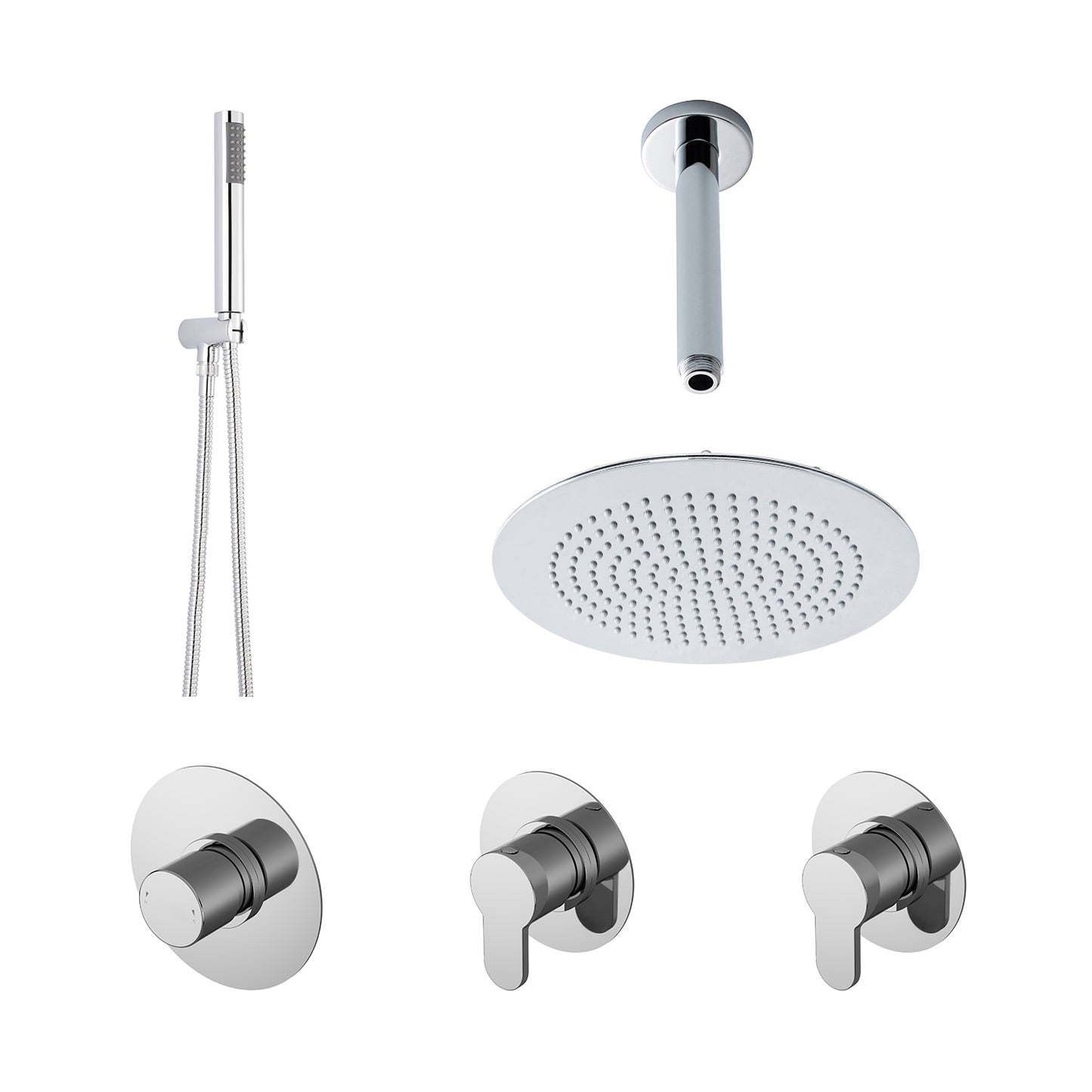 NUIE 2 Outlet Arvan Double Bundle With Stop Taps