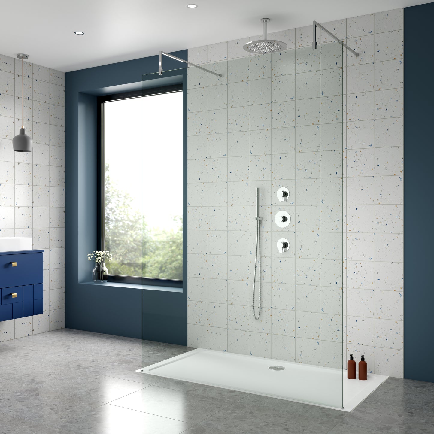 NUIE 2 Outlet Arvan Double Bundle With Stop Taps