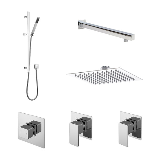 NUIE 2 Outlet Windon Bundle With Stop Tap & Diverter