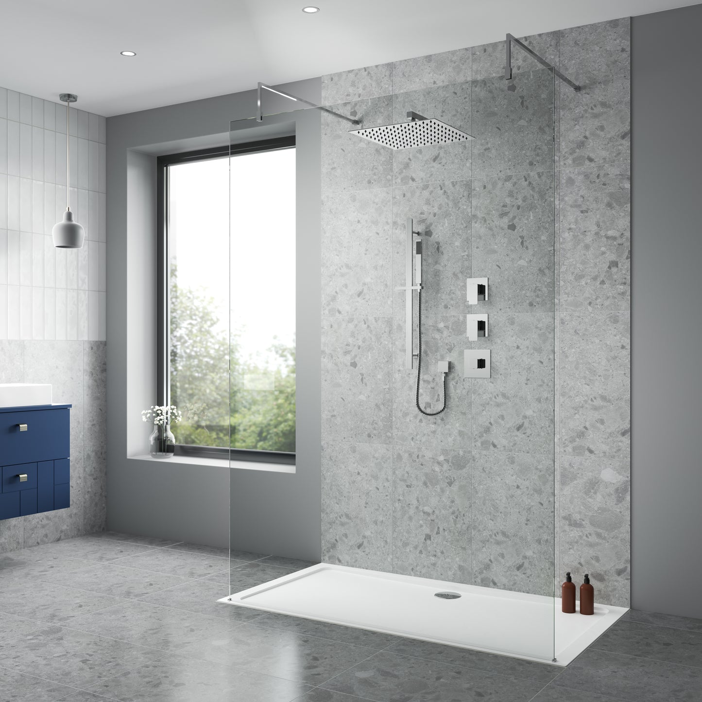 NUIE 2 Outlet Windon Bundle With Stop Tap & Diverter